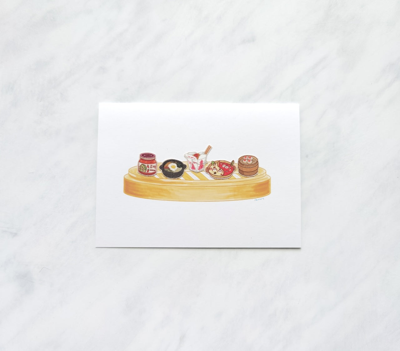 Mixed Media Art Card